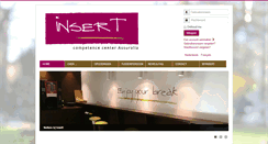 Desktop Screenshot of insert.be